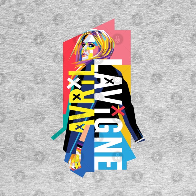 Avril Pop Art Lavigne by Laksana Ardie Store